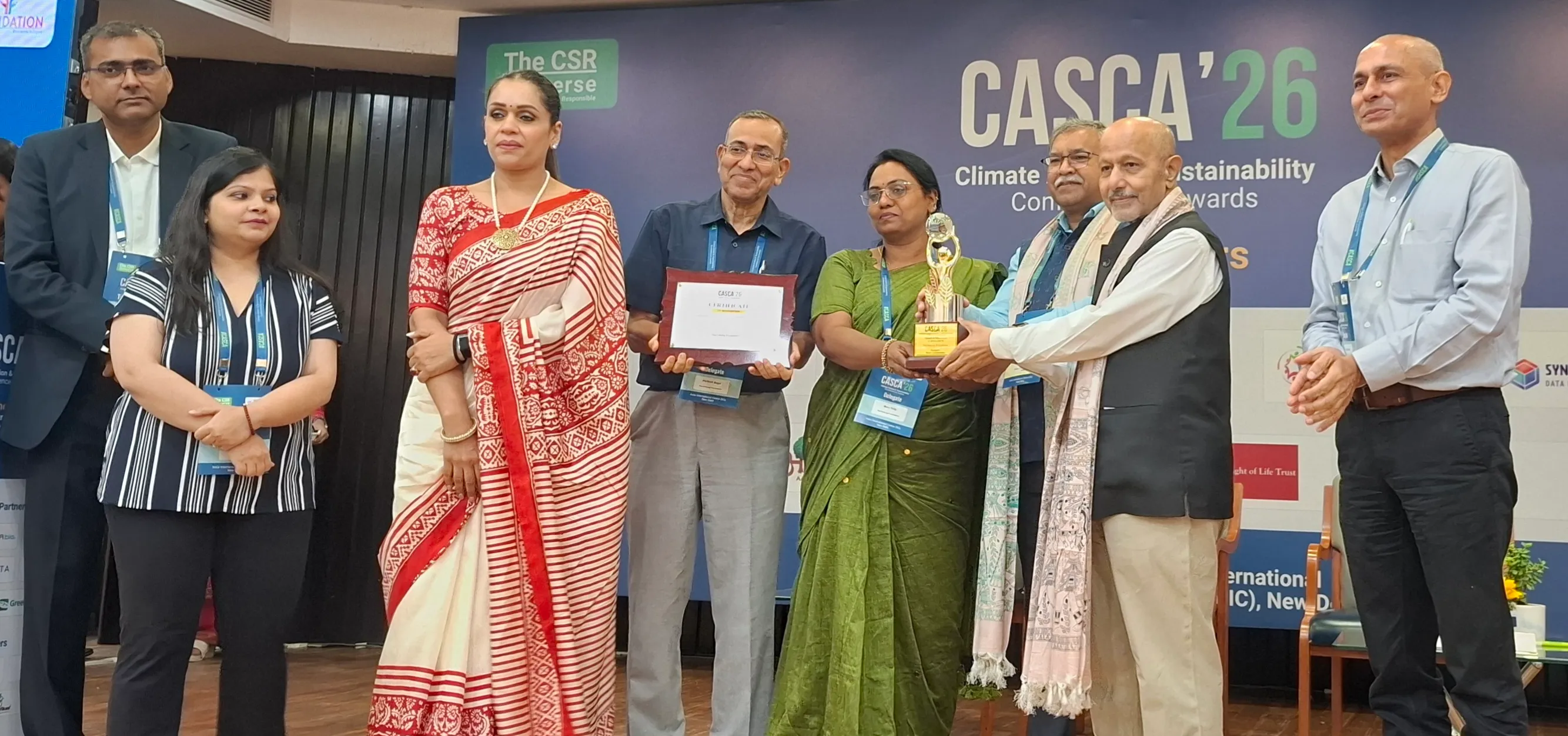 National recognition for Water Conservation: CASCA 2026 Award of Excellence